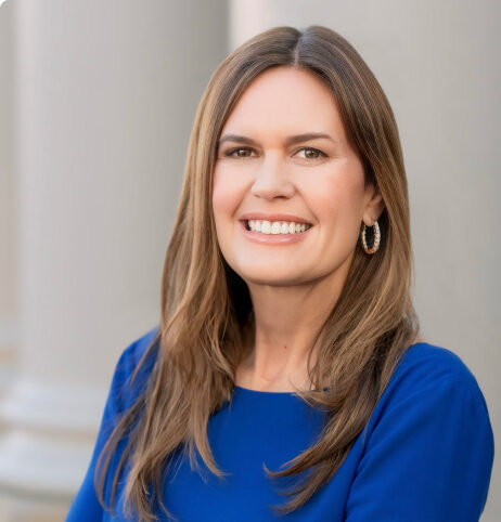 Portrait of Sarah Huckabee Sanders