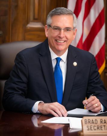Portrait of Brad Raffensperger