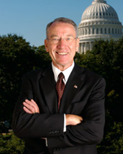 Portrait of Chuck Grassley
