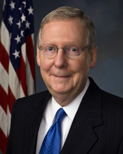 Portrait of Mitch McConnell