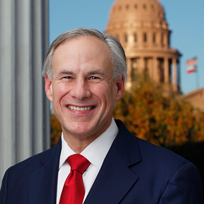 Portrait of Greg Abbott