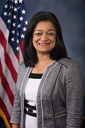 Portrait of Pramila Jayapal